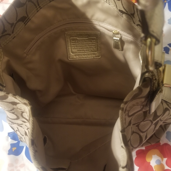 Coach Brown Signature  Shoulder bag - Picture 5 of 6